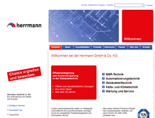Tablet Screenshot of herrmann-automation.com
